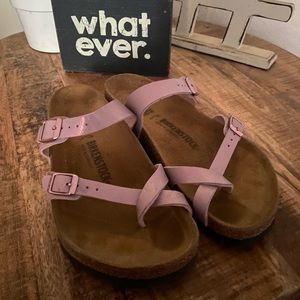Birkenstock Mayari birko-flor lavender blush 39 R like new